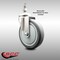 Service Caster 5 Inch 316SS Thermoplastic Rubber Wheel Swivel 1/2 Inch Threaded Stem Caster SCC SCC-SS316TS20S514-TPRB-121315 - alternate 5